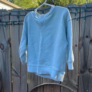 Zara mint sweatshirt